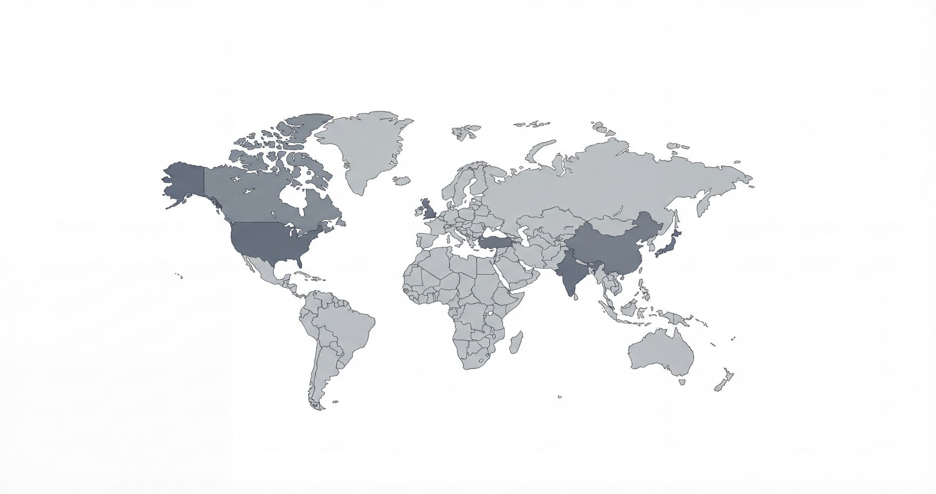 Global coverage illustration